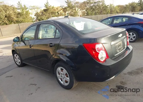 2015 Chevrolet Sonic Ls Manual from USA, damaged, VIN 1G1JB5SH2F4172863